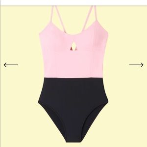 Summer salt “The Swan Dive” swimsuit